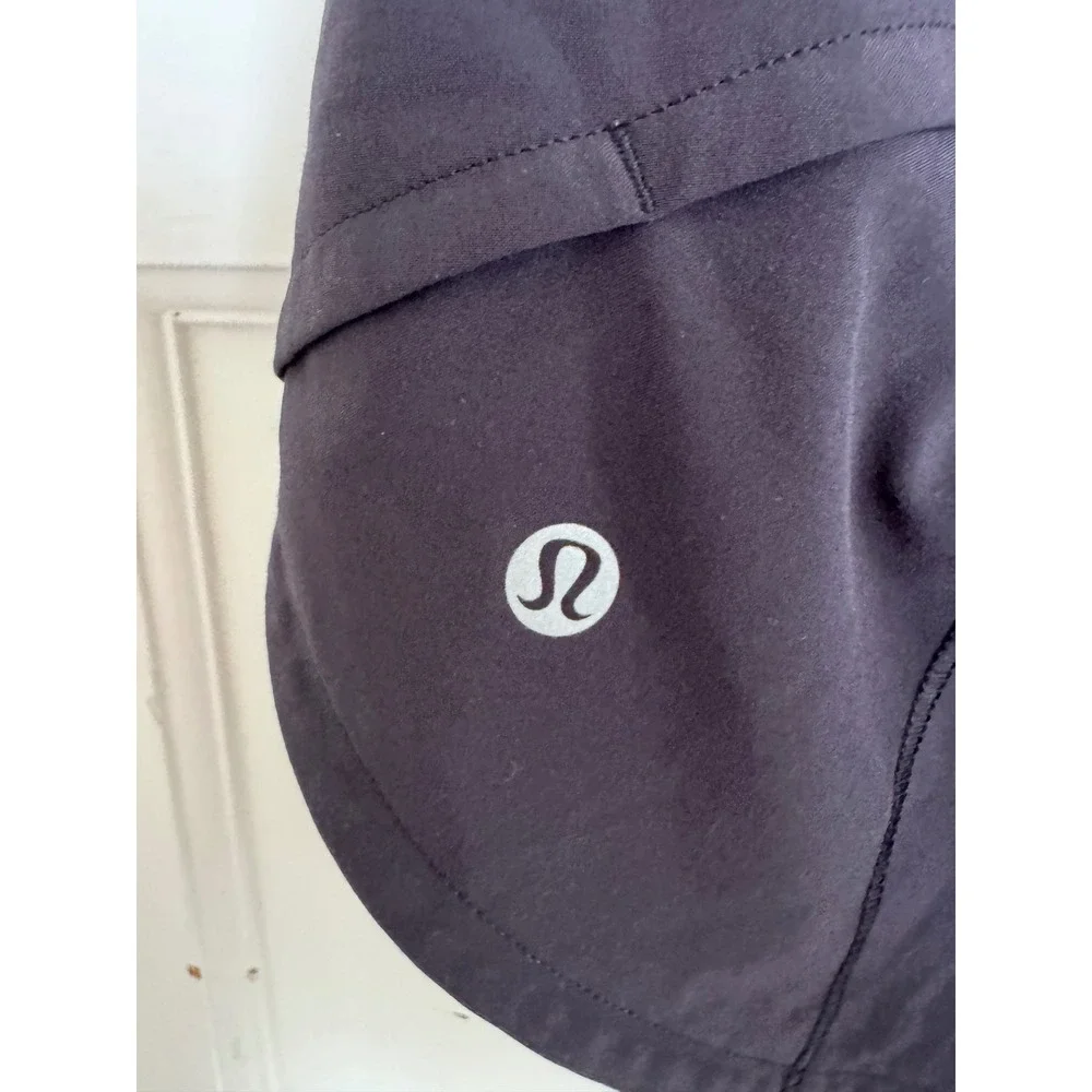 Lululemon black Speed Up shorts size 4
